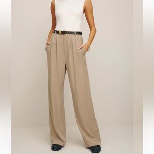 Reformation Mason Pant in Khaki size 0